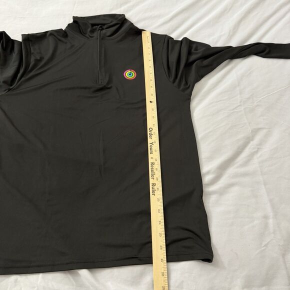 Apple logo Close Your Rings 1/4 zip Pullover Unisex Medium Employee Challenge - Picture 9 of 10